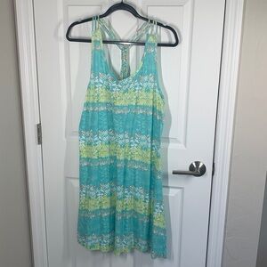 Palm Island cotton racerback tank dress size large